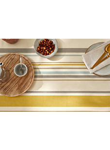 Nappe Zoe Faïence 100% coton enduit 57 fils / cm²