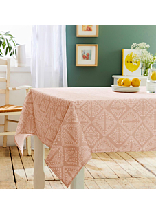 Nappe Boho Sienne 100% polyester imprimée