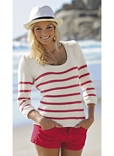 Pull manches 3/4 Sabrina