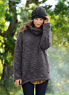 Pull col boule Naelle