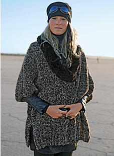 Veste poncho Claire