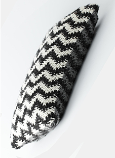 Coussin zig zag version claire Griselda