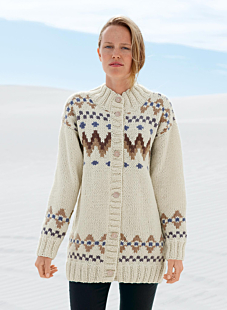 Veste jacquard Noémie