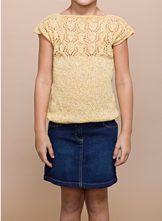 Pull Sans Manches Haut Ajouré