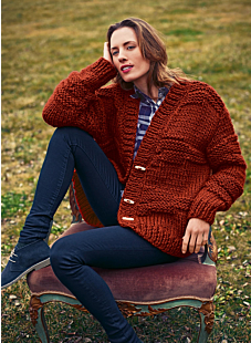 Veste col V Alanis