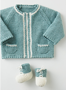 Cardigan et chaussons Séline