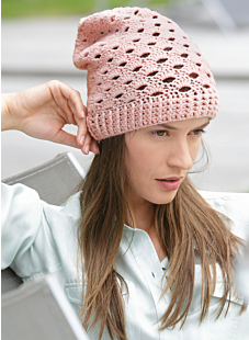 Bonnet crochet Coralie