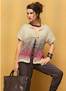Gilet jacquard Elodie