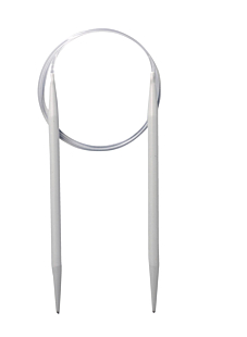 Aiguilles circulaires aluminium, 60 et 80 cm