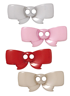 Lot de 6 boutons "noeuds"