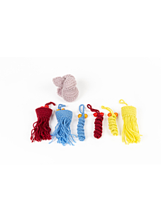 Kit goodies 2 pelotes sans aiguilles ni crochet - Coloris surprise