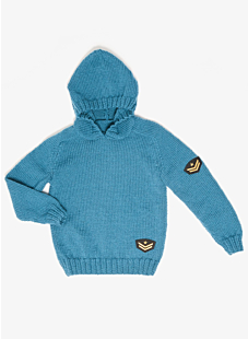 Pull à capuche