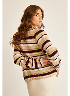 Pull top down rayé Beth