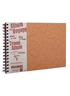 Album de voyage Age bag tabac, 29,7 x 21 cm