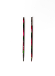 Paires de pointes aiguilles interchangeables bouleau, 12 cm n°4, Knit Pro