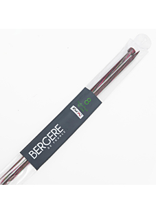 Aiguilles droites bouleau, 40 cm n°8, Knit Pro