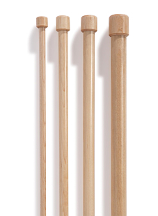 Aiguilles droites érable, 50 cm n°9