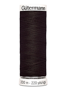Fil tout coudre 200 m polyester, marron 694