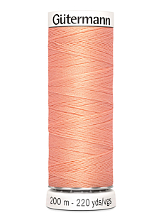 Fil tout coudre 200 m polyester, rose 586