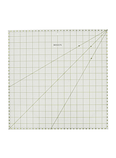 Règle patchwork, 32 x 32 cm