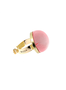 Bracelet porte épingles métallique, rose clair