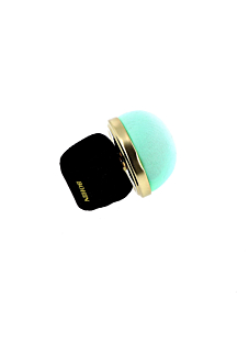 Bracelet porte épingles ajustable, vert d'eau