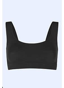 Brassière bretelles larges noir Taille 5/6
