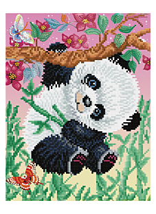 Kit broderie diamant Panda