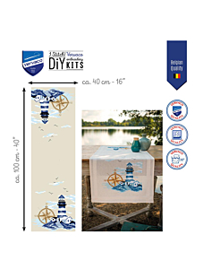Kit chemin de table Marine