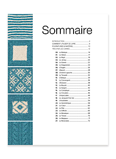 Livre 50 carrés pour débuter au tricot