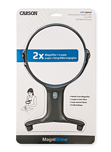 Loupe mains-libres lumineuse ajustable – MagniShine