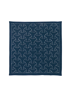 Kit Sashiko Hana-Fukin – Motif Maru Bishamon