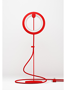 Lampe Bird rouge