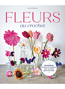 Livre fleurs au crochet