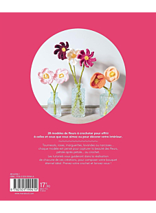 Livre fleurs au crochet