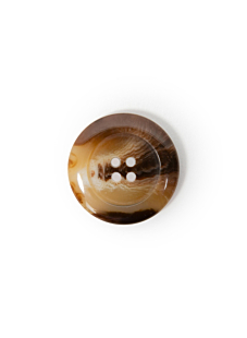 Lot de 5 boutons marbrés Ø28mm marron