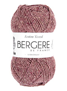 ECOTON TWEED GRENAT
