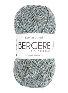 ECOTON TWEED BLEU GRIS
