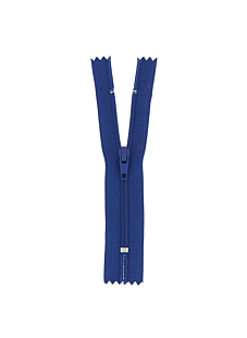 Fermeture nylon non séparable bleu jean, 50 cm
