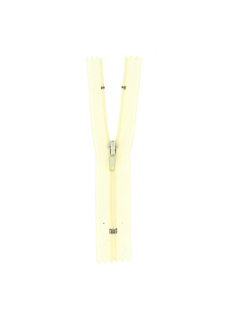 Fermeture nylon non séparable écru, 45 cm