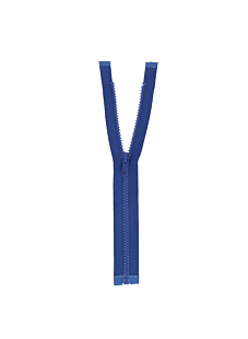 Fermeture injectée n°5 séparable bleu jean, 40 cm