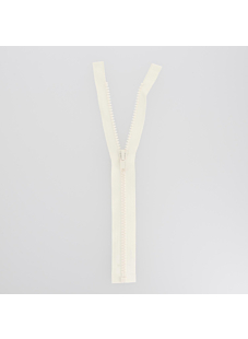 Fermeture injectée n°5 séparable écru, 65 cm
