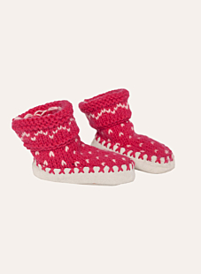 chaussons jacquard