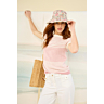 M6431 Pull top down rayé en impression papier
