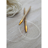 Aiguilles circulaires bambou, 80 cm n°5.5