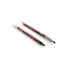 Paires de pointes aiguilles interchangeables bouleau, 12 cm n°3, Knit Pro