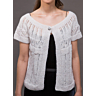 M0410 Gilet Ajouré Manches Courtes en fiche PDF