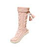 M0469 Chaussons liens pompons en fiche PDF