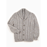 M1960 Veste à torsades col châle en fiche pdf