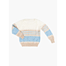 M2997 Pull jacquard ajouré Benjamine